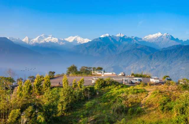 east sikkim zig zag road view point